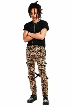 TRIPP NYC Tripp Chaos Bondage Pants [Leopard] -AKUMU INK shop IS6037P NATLEO FL