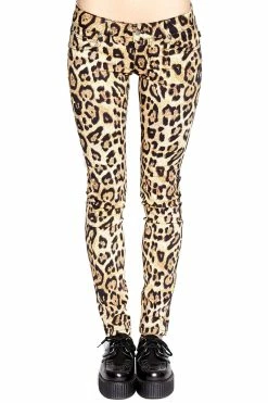 Tripp NYC Leopard Print Ladies Jeans