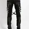 Tripp NYC Punk Parade Pants [Black/White] -AKUMU INK shop IS7120M BLKWHT F 1000x ccd3bed5 dde5 4237 9b1a acfc8544f145