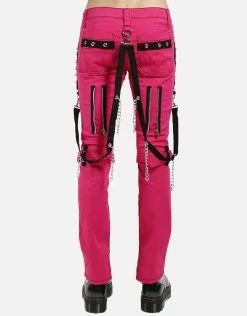 TRIPP NYC Tripp Studded Bondage Pants [Pink] -AKUMU INK shop IS7329M PINK B 1000x 07df844d 9417 4301 b681 e2502b4069a1