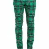 TRIPP NYC Tripp Rocker Jeans [Green Plaid] -AKUMU INK shop IS7374P GRNPLD F 1