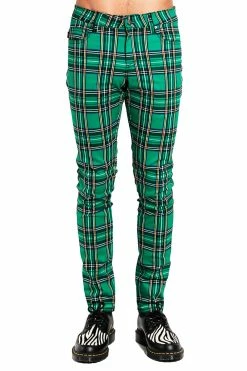 TRIPP NYC Tripp Rocker Jeans [Green Plaid]