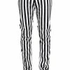 Tripp NYC Medium Stripe Rocker Jeans [Black/White] -AKUMU INK shop IS7374P MD F
