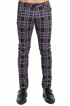 TRIPP NYC Tripp Rocker Jeans [Purple Plaid]