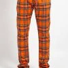 Tripp NYC Rocker Jeans [Orange Plaid] -AKUMU INK shop IS7374P ORGPLD F 1000x 3ad3c54b 3e93 41b6 a68e 33e3dcc84ca9