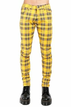 TRIPP NYC Tripp Rocker Pants [Yellow Plaid]