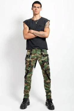Tripp NYC No Excuses Pants [Camo] -AKUMU INK shop IS7430MP GREENCAMO FULL 1000xcopy