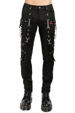 Tripp NYC No Excuses Bondage Pants [Black/Black]