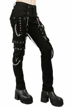 Tripp NYC No Excuses Bondage Pants [Black/Black] -AKUMU INK shop IS7430 BLKBLK S 1000x 98383270 b919 4490 bd83 4b1083067ba0