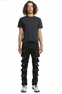 Tripp NYC Matrix Pants -AKUMU INK shop IS7622M BLK FL scaled 1
