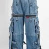 Tripp NYC Denim X Strap Pants [Light Blue] -AKUMU INK shop JM7114M LIGHTWASH F 1000x 5a9dc3c0 f706 4bd0 9dc6 9fc626997383