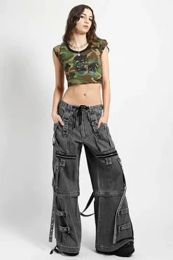 Tripp NYC Denim X Strap Pants [BLACK DENIM] -AKUMU INK shop JM7144M FULL 2 1000x 263bacd3 5be4 4b66 899e 9e5c48e08a62