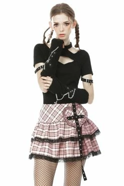 DARK IN LOVE Sweet Spooks Mini Skirt
