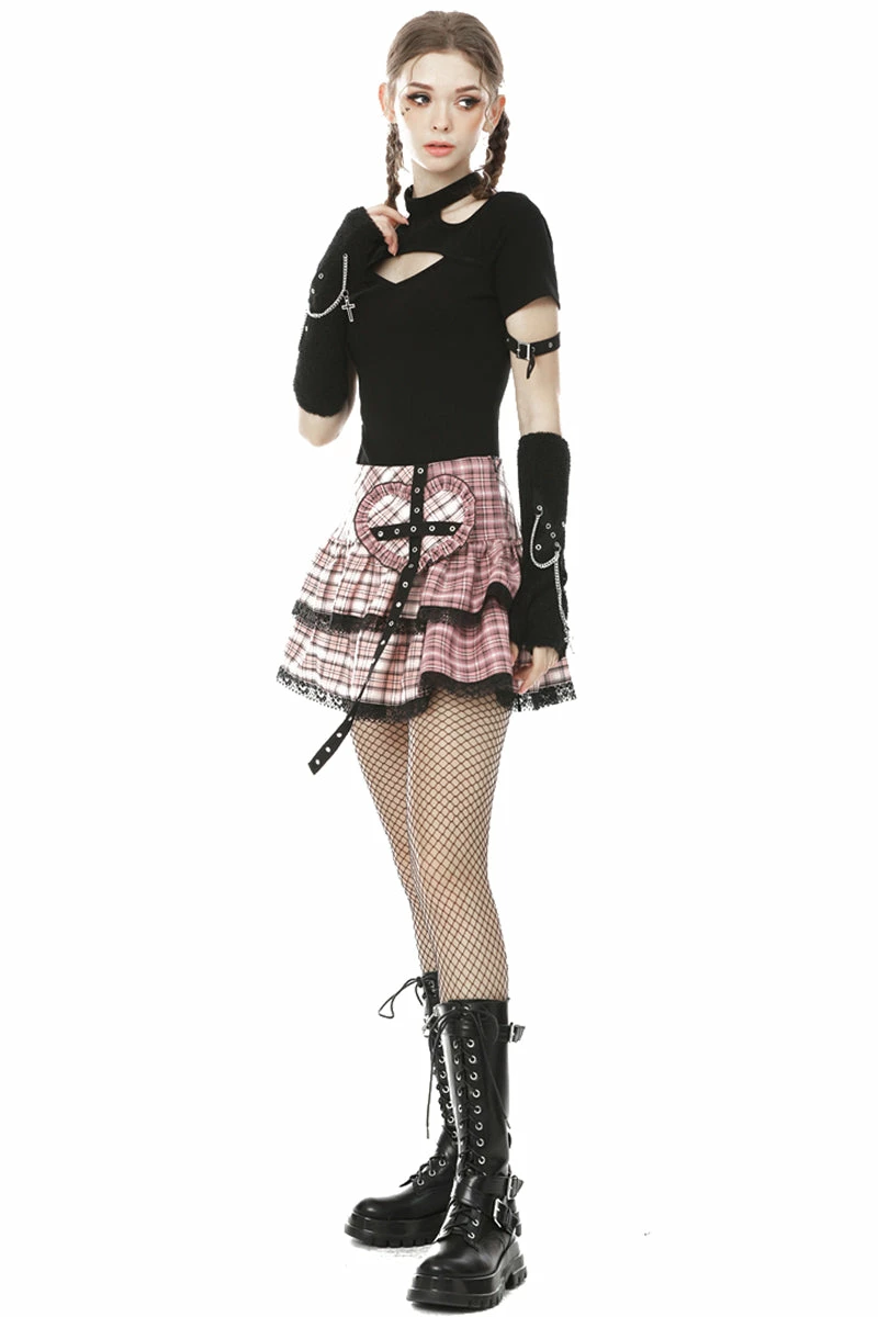 DARK IN LOVE Sweet Spooks Mini Skirt 4 DARK IN LOVE Sweet Spooks Mini Skirt - Image 2
