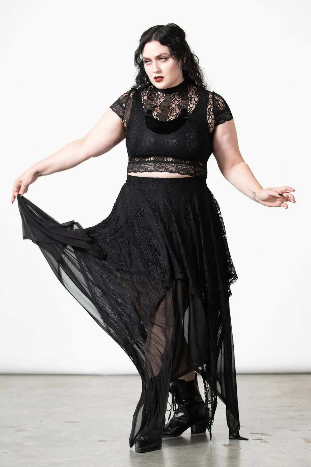 KILLSTAR Lunar Layers Maxi Skirt 5 KILLSTAR Lunar Layers Maxi Skirt - Image 3