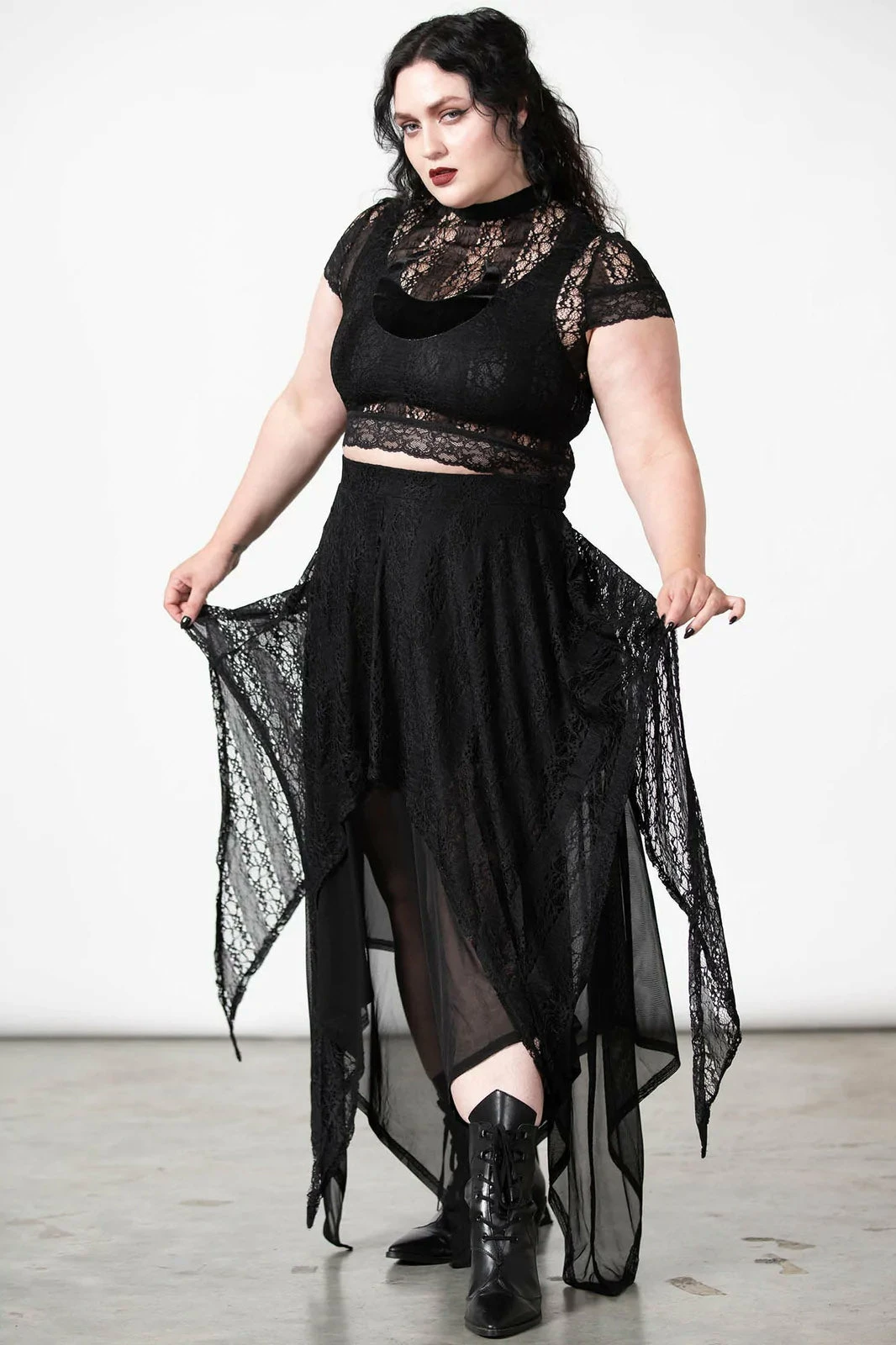 KILLSTAR Lunar Layers Maxi Skirt 7 KILLSTAR Lunar Layers Maxi Skirt - Image 5