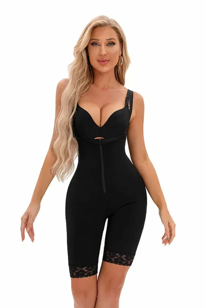 Gallery Serpentine Compression Shape Wear Thigh To Under Bust Shaper, M 4 Gallery Serpentine Compression Shape Wear Thigh To Under Bust Shaper, M - Image 2