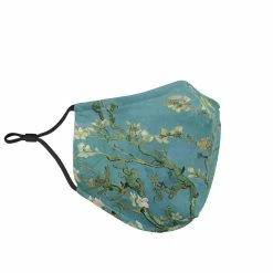 Gallery Serpentine Almond Blossoms - Eco Washable Face Mask -AKUMU INK shop MA33