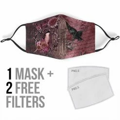 Gallery Serpentine Gothic Memento - Eco Washable Face Mask -AKUMU INK shop MA412