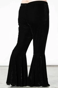 KILLSTAR Marisol Velvet Bell Bottoms -AKUMU INK shop MARISOL VELVET BELL BOTTOM PLUS W F x1600copy