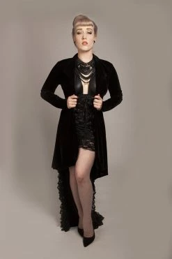 Gallery Serpentine Long Black Rose Bolero, SOLD OUT 16 Gallery Serpentine Long Black Rose Bolero, SOLD OUT -AKUMU INK shop MG 9517 copy