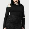 KILLSTAR Morwen Hooded Top 1 KILLSTAR Morwen Hooded Top -AKUMU INK shop MORWEN HOODED TOP W B x1600 3d89fe8a 81a0 4532 9f21 372b802712b6
