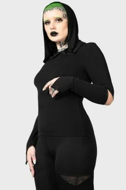 KILLSTAR Morwen Hooded Top -AKUMU INK shop MORWEN HOODED TOP W E x1600 7481ed30 5b1e 4240 ab41 de32755c14d6