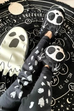 VampireFreaks Ooky Spooky Ghost Joggers 13 VampireFreaks Ooky Spooky Ghost Joggers -AKUMU INK shop Mens Horror Slippers cc468ff3 c33f 4ee6 919d d590792d4ad1