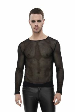 DEVIL FASHION Morbidity Mesh Top [UNISEX]