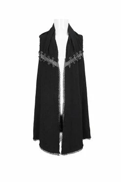 DEVIL FASHION Witcher Netted Open Vest -AKUMU INK shop Netted Vest