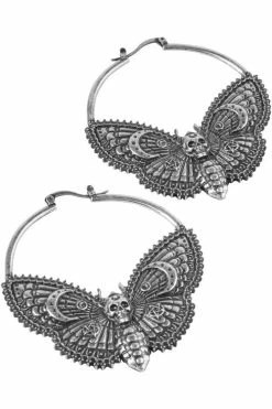 KILLSTAR Night Flutter Hoop Earrings -AKUMU INK shop NightFlutterHoopEarrings G 500x 0195bb89 605d 40b1 841e 9b2f7d0689d5