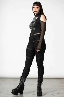 KILLSTAR Overdrive Skinny Trousers 11 KILLSTAR Overdrive Skinny Trousers -AKUMU INK shop OVERDRIVE SKINNY TROUSERS W D x1 6cd85879 1551 4192 9e90 75182438f3c3