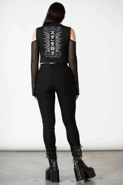 KILLSTAR Overdrive Skinny Trousers 12 KILLSTAR Overdrive Skinny Trousers -AKUMU INK shop OVERDRIVE SKINNY TROUSERS W E x1 772256d3 b844 4d8c a8e7 409ea12ac330