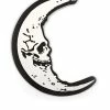 Kreepsville Skull Crescent Moon Air Freshener [Glows In The Dark] -AKUMU INK shop Occult Hair Freshener