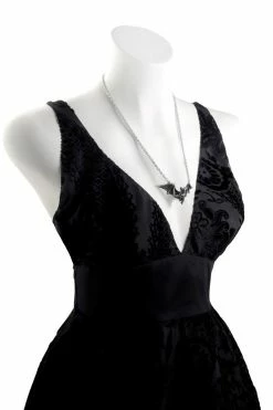 Alchemy Om Strygia Vampire Bat Necklace -AKUMU INK shop P597 man 10055.1530045082.1280.1280