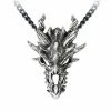 Alchemy Dragon Skull Necklace -AKUMU INK shop P625 78962.1530070566.1280.1280