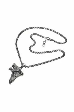 Alchemy Dark Wolf Necklace -AKUMU INK shop P833 V2 38125.1518047244.1280.1280