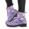 Gallery Serpentine SPOOKY Pastel Goth, Vegan Women's Boots, FREE Shipping -AKUMU INK shop PAGOT3pastelgothIseethroughyouboots1