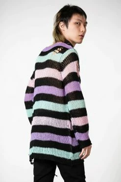 KILLSTAR Pastel Punk Knit Sweater -AKUMU INK shop PASTEL PUNK KNIT SWEATER M 4 x1600copy