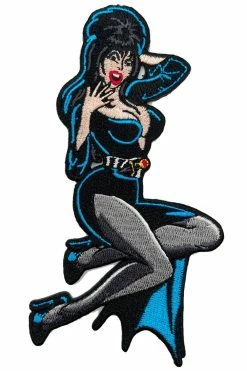 Kreepsville Elvira Bat Woman Patch