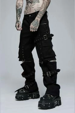 PUNK RAVE Transformer Dark Street Pants