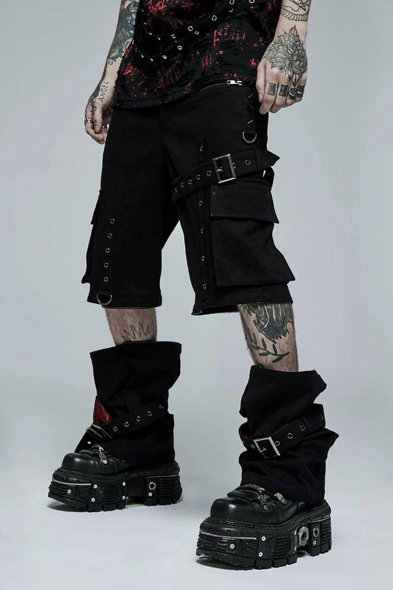 PUNK RAVE Transformer Dark Street Pants 6 PUNK RAVE Transformer Dark Street Pants - Image 4
