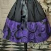 Gallery Serpentine Gothic Purple Gallifrey Mid Length Skirt 2 Gallery Serpentine Gothic Purple Gallifrey Mid Length Skirt -AKUMU INK shop PURPLEGALLIFREYBELLESKIRT