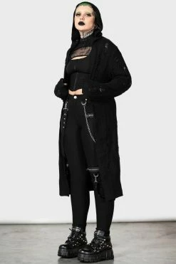 KILLSTAR The Rave Skinny Trousers -AKUMU INK shop Punk Pants Womens