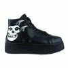 STRANGECVLT Chelsea Kreep Misfits Skull Sneakers 2 STRANGECVLT Chelsea Kreep Misfits Skull Sneakers -AKUMU INK shop Punk Shoes Women