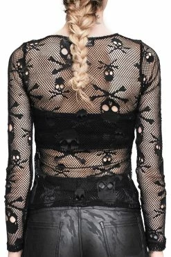 DEVIL FASHION Skull Sorcerer Top 8 DEVIL FASHION Skull Sorcerer Top -AKUMU INK shop Punk T Shirt