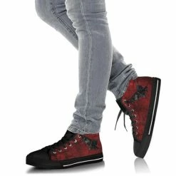Gallery Serpentine Blood RAVEN Men's Sneakers, FREE Shipping -AKUMU INK shop RAVSN2BLOODRAVEN2