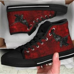 Gallery Serpentine Blood RAVEN Men's Sneakers, FREE Shipping -AKUMU INK shop RAVSN2BLOODRAVEN3