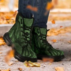 Gallery Serpentine Deep Sea Green Kraken Chunky Boots, FREE Shipping 13 Gallery Serpentine Deep Sea Green Kraken Chunky Boots, FREE Shipping -AKUMU INK shop REG69KRAKENCHUNKY4
