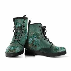 Gallery Serpentine Green Roses, Vegan Women's Boots, FREE Shipping 9 Gallery Serpentine Green Roses, Vegan Women's Boots, FREE Shipping -AKUMU INK shop REG722